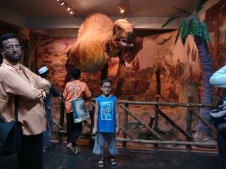 Dinosaur at Visvesvaraya Museum
